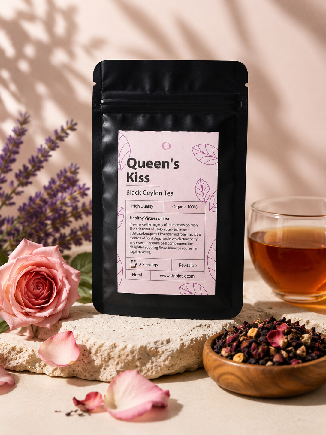 Queen's Kiss - Herbal Tea